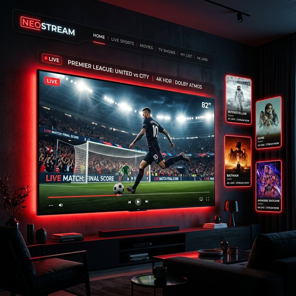 Live Sports & Movies Streaming Showcase